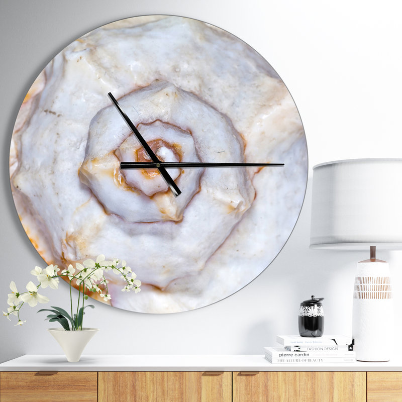 East Urban Home Oversized Coastal Wall Clock & Reviews Wayfair